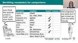 Comparisons: 'plus…que', moins…que', 'aussi…que' Instructional Video