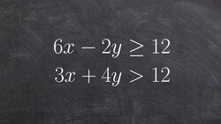 Learn how to graph and shade a system of linear inequalities in two different ways Instructional Video