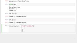 pandas for Python - A Quick Guide - Introduction to Pandas Data Frame Instructional Video