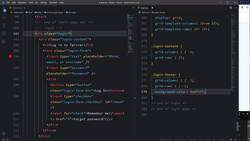 Frontend Web Development Bootcamp - Build a Twitter Clone - Styling of Login - Part 1 Instructional Video