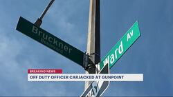 Sources: Off-duty NYPD officer carjacked at gunpoint in Soundview News Clip