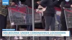 Australia's Second Largest City Back Under Coronavirus Lockdown News Clip
