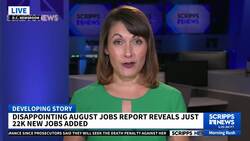First jobs report since Trump fired agency head shows hiring slowdown News Clip