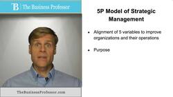 5 P Model of Strategic Management Instructional Video