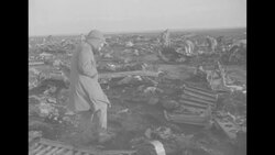 USAF transport plane crashes after taking off from Larson Air Force Base near Moses Lake, WA, killing 86 servicemen News Clip