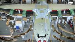 Inside Production Line of Europe’s Most Advanced Large Military Plane Instructional Video