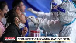 Big Chinese Companies 'Sealed Off' to Battle Covid News Clip