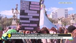 Argentina: After lower house, upper house overturns Milei's veto News Clip
