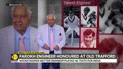 Farokh Engineer becomes first Indian to have stand named after him at Old Trafford News Clip