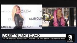 Kandee Johnson Talks Working With Kim K and Laverne Cox News Clip