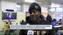 Baychester students get to take on local police in chess matches News Clip