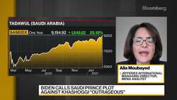 Jefferies International's Moubayed on Dubai's Extending Curbs, the U.S. Report on Khashoggi, Oil News Clip