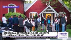 More Migrants Arrive In D.C. As White House Slams Republican Governors News Clip