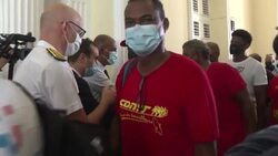 CLEAN : French minister in talks with unions on troubled Caribbean islands News Clip