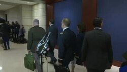 CLEAN : Administration officials arrive to brief Congress on Iran situation News Clip