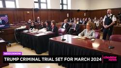 Trump Makes Video Appearance in New York Criminal Case, Trial Date Set for March Primary Season News Clip