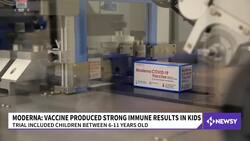 Moderna: Vaccine Produced Strong Immune Results In Kids News Clip