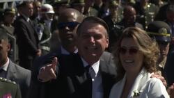 Brazil's president attends military ceremony Instructional Video