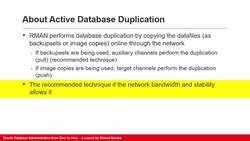 Oracle Database Administration from Zero to Hero - Duplicating a Database Using RMAN - Part II (1 of 2) Instructional Video