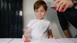 Science Experiment: Pouring Water Down a String Instructional Video