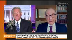 Greenspan on Economic Effects of Covid, Aging Population News Clip