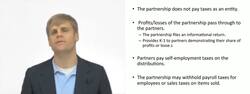 Understanding How Partnerships are Taxed Instructional Video