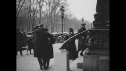 Goebbels Enters Reichstag (from Berlin 1920-1929) Stock Footage