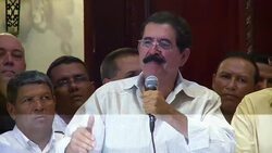 VOICED : Zelaya rechaza resultados oficiales News Clip