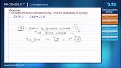 Probability - Coin Experiment - Problem Solving Instructional Video