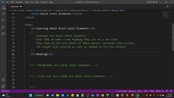 The Art of Doing - Web Development for Beginners - Block-Level Elements Instructional Video