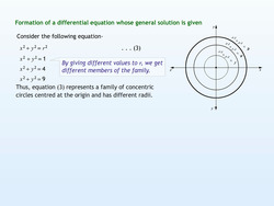 Formation of a Differential Equation Instructional Video