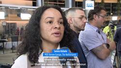 EU to ban forced-labour products in move mostly targeted at China News Clip