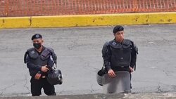 CLEAN : Nicaraguan Catholics celebrate their saint amid police surveillance News Clip