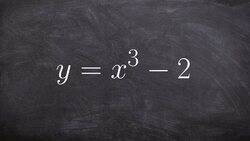 How to determine the domain and range of three graphs Instructional Video