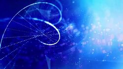 DNA strand medical background Stock Footage