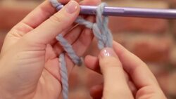 How to Do a Half Double Crochet Stitch Instructional Video