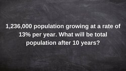 Learn how to model a word problem with exponential growth function Instructional Video