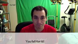 How to say "You fell for it!" in Spanish (Día 131) Instructional Video