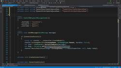 .NET Core Microservices - Direct Exchange RabbitMQ Sender Instructional Video