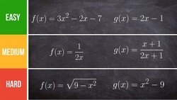 Composition of Two Functions (Step by Step) Instructional Video