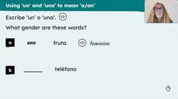 A school trip: gender, 'un', 'una', and 'tengo' Instructional Video