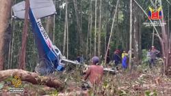 Colombia plane crash: New clues in search for missing children News Clip