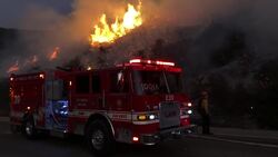 Southern California wildfire forces evacuations News Clip