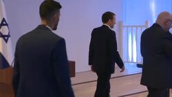 CLEAN : France's Macron slams anti-Semitism on Jerusalem visit News Clip