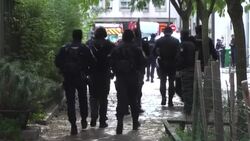 CLEAN : Four injured in Paris knife attack near former offices of Charlie Hebdo News Clip