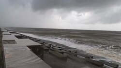 CLEAN : High tides and rough seas as India braces for Cyclone Yaas News Clip