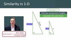Similarity in One Dimension: Finding Scale Factors and Missing Lengths Instructional Video