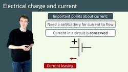 Introduction to Electrical Charge and Current: Definition and Calculation Instructional Video