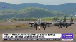 North Korea Flies Warplanes Near South Korea After Missile Launches News Clip