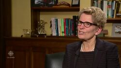 Premier Kathleen Wynne talks about the sale of Hydro One News Clip